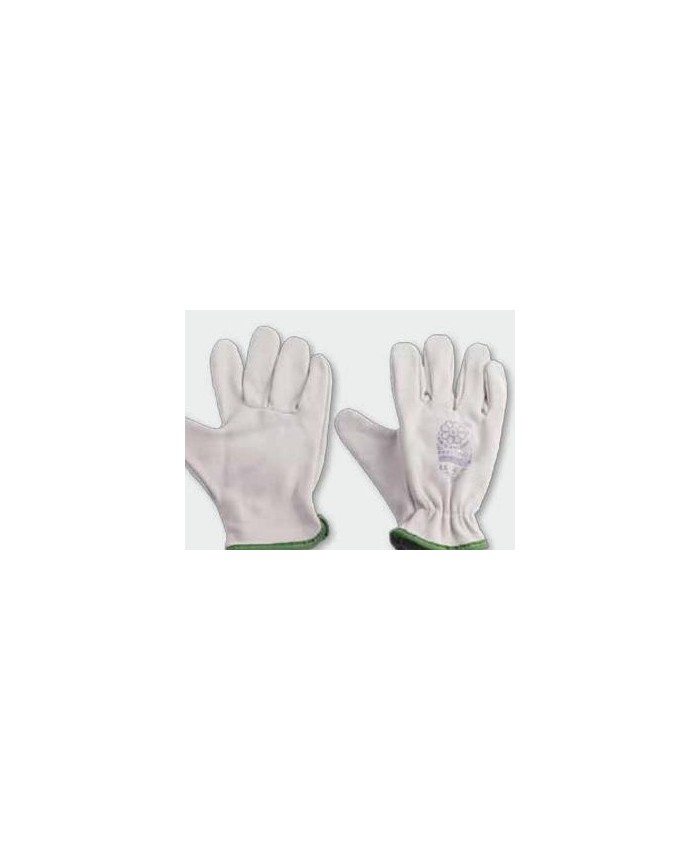 GUANTO IN PELLE FIORE DI BOVINO SUPERQUALITÀ